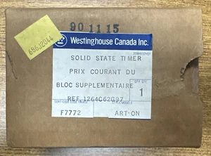 WESTINGHOUSE ART-ON 1264C62G97 SOLID STATE TIMER .1-30 SEC **NEW IN BOX** - Picture 1 of 7