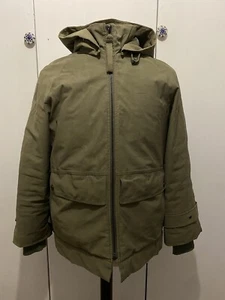 Chaqueta Parka G Lab Amaya Con Capucha Caqui Talla M PVP £380 - Ver Fotos por favor - Imagen 1 de 12