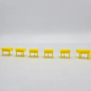 N Gauge Papi Lights / Reflectors For Airports 1/148 Scale - Foto 1 di 6