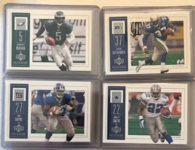2002 Upper Deck Piece Of History Football Cards Lot You Pick - Image 1 of 2