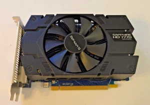 Sapphire HD 7770 GHz 1GB Edition Gaming Graphics Card HDMI/DP/DVI - Picture 1 of 5