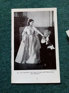 Cr15 Ephemera theatre Picture peggy ashcroft malcolm keen 1933 - Picture 1 of 1