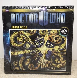 Puzzle Doctor Who BBC Exploding Tardis 1000 pezzi Van Gogh nuovo sigillato - Foto 1 di 3