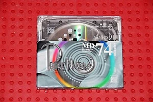 MD        PRIME MEDIA  74  BLACK  BLANK MINI DISC  (1) (SEALED) - Picture 1 of 3