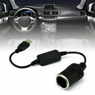 User Friendly USB to Car Lighter Socket Converter Male to Female Cable