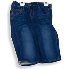 True Religion Womens Blue Medium Wash Pockets Denim Jean Shorts Size 27
