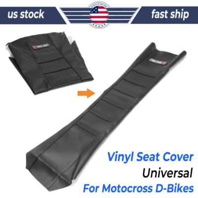 Gripper Soft Seat Cover For RMZ250 RM85 DRZ400 RM125 RM250 RM85 Dirt Bike BLACK Foto 1 de 4