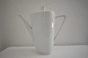 Kaffeekanne - Hutschenreuther Selb Apart weiß - Bild 1 von 10