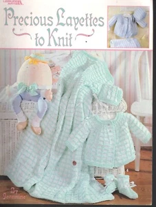 Leisure Arts Precious Layettes To Knit Knitting Craft Book - Picture 1 of 2