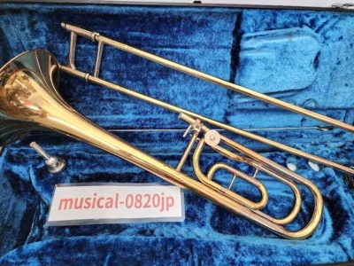 YAMAHA YSL-646 Tenor Bass Trombone with Hard case Mouthpiece Musical instrument - Image 1 of 3