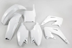 kit de plástico careno Honda CR 125 / 250 2004 blanco OVNI plástico - Imagen 1 de 1