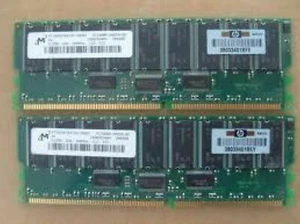 HP/COMPAQl MT18VDDT6472G-202B1 512mb Pc1600 DDR-200 ECC CL2 PAIR - Picture 1 of 1