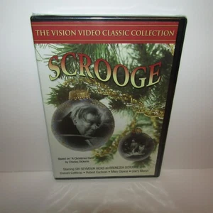 Scrooge DVD Brand New and Sealed Sir Seymour Hicks Vision Video Classic - Picture 1 of 6