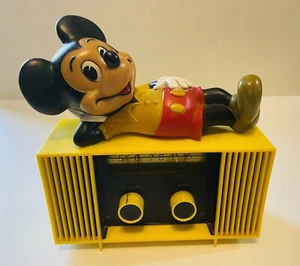Vintage Concept 2000 DISNEY Topolino HI-FI AM DC Radio 407 Spedizione veloce funzionante - Foto 1 di 12
