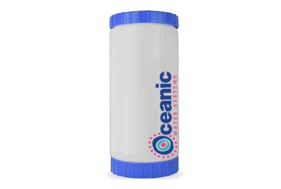 OCEANIC WATER SYSTEMS 4.5" x 10" Big Blue Well Water Filter (KDF 85 + GAC Carbon)Whole House Cartridge