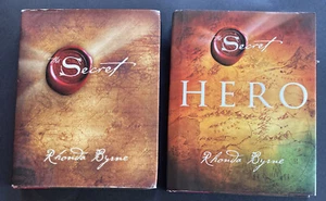 Rhonda Byrne x2 Books The Secret & Hero - Picture 1 of 6