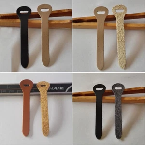 5x Cuero Genuino Cremallera Bolso Tirador Mochila Ropa Repuesto Cremalleras Accesorios de Tirón - Imagen 1 de 10