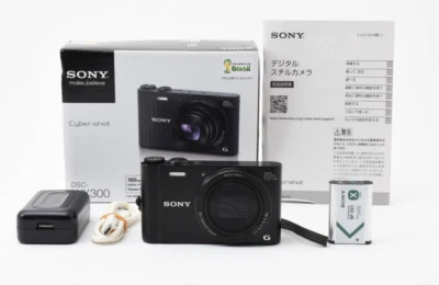 SONY Cyber-shot DSC-WX350 Black 18.2 MP Digital Camera With Box / From Japan - Image 1 of 4