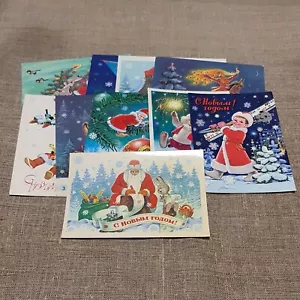 10 postales de saludo originales sin usar del artista Vladimir Zarubin - Imagen 1 de 12