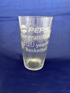 2003 University Of Kentucky Pepsi Congrats 100 Years Etched Beer Glass - Picture 1 of 2