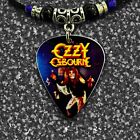 Handmade Ozzy Aluminum Guitar Pick Necklace with Optional Matching Earrings