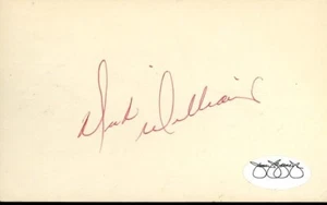 Dick Williams autographed index card - Picture 1 of 1