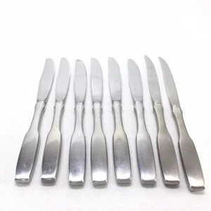 Oneida Community SATIN posate acciaio inox Paul Revere coltelli da tavola bistecca cavi - Foto 1 di 5