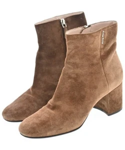 Botas MIU MIU para mujer talla 36 marrón gamuza - Imagen 1 de 7