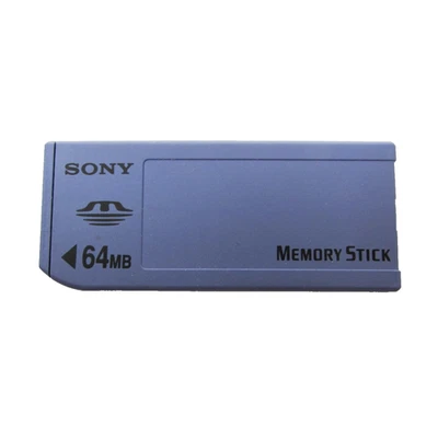 Sony Memory Stick 64MB Genuine Card for Sony Cybershot /HandyCam Cameras - Image 1 of 2