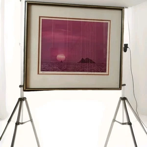 Bill Kurtis " Acapulco Sunset" 1979 Photograph 72/95 Signed With COA - Picture 1 of 5
