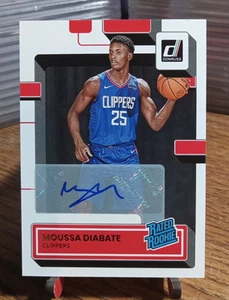 2022-23 Donruss Moussa Diabate Rated Rookie Signatures RC Auto #237 - Picture 1 of 2