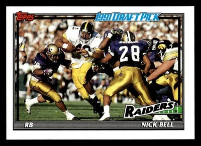 Nick Bell 1991 Topps #107b RC - Image 1 of 2