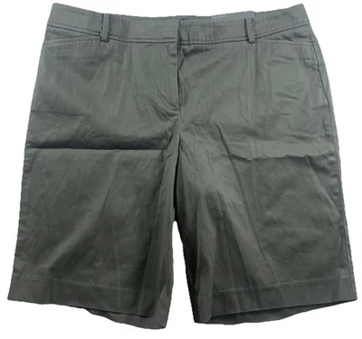 Talbots The Perfect Shorts 10.5” Inseam Women’s SZ 16 Green NWT - Image 1 of 4