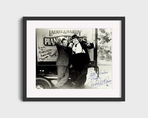 Movie Autograph Print - Piano Movers - Laurel and Hardy - Movers and shakers - Picture 1 of 6