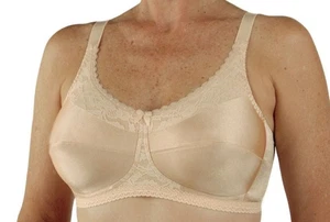 Classique 770 Post Mastectomy Fashion Bra Nude Size 38DD - Picture 1 of 5