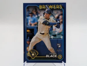 2024 Topps Update Series TYLER BLACK #US144 Rookie Royal Blue RC - Picture 1 of 2