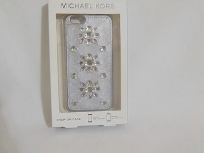 Michael Michael Kors Embellished Leather-Inlay iPhone 6 Cover  $75 - Image 1 of 4