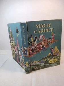 "The Magic Carpet Ride" Childrens Short Stories & Poems 374 Pages Vintage 1960 - Picture 1 of 21