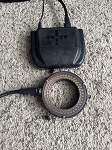 (Works) Luxo Microscopes By Unitron 18743 - Dimmable LED High Output Ring Light - Picture 1 of 12