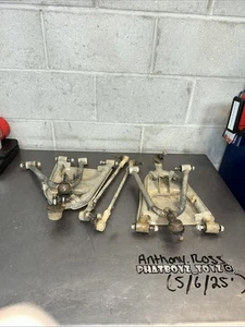 2002 OEM Honda 400 Ex A Arms and Skid Plates - Picture 1 of 3