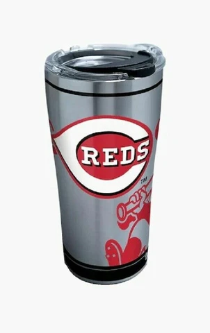 TERVIS CINCINNATI REDS MLB 20-FL OZ STAINLESS STEEL TUMBLER *DM Cover