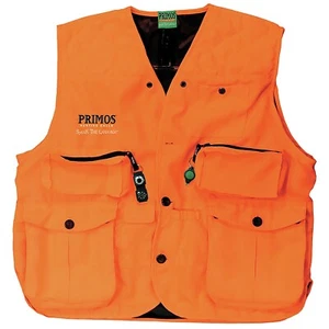 Primos Gunhunter's Hunting Vest 3XL Blaze Orange w/ Compass & LED Light #65705 - Picture 1 of 1