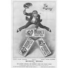 BROOKE'S Monkey Brand Soap Tops Everything Victorian Advertisement 1896