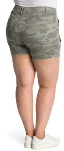 Democracy AB Technology High Rise Camo Shorts Size 20W $90 - Picture 1 of 4