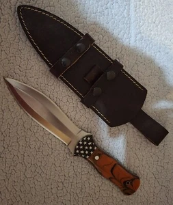 DK IPAK Homemade Dagger Knife 11 Inch With 6 Inch Blade And Case - Picture 1 of 2