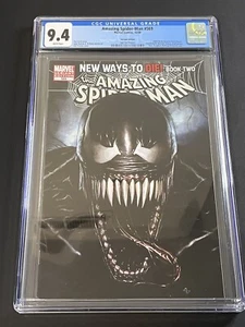 Amazing Spider-Man #569 (primera aplicación antiveneno, variante Adi Granov) CGC 9,4 casi nuevo 2008 - Imagen 1 de 3