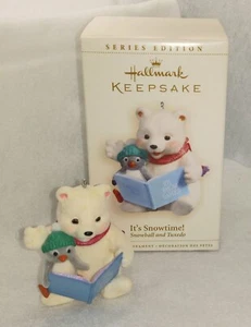 Hallmark Keepsake Schneeball und Smoking seine Schneezeit 2006 6. in Serie Ornament - Bild 1 von 6
