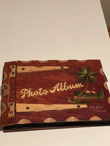 Photo Album W/Approx 200+ Photos Trip Scrapbook 1951 Key West Brochures Postcard - Picture 1 of 18
