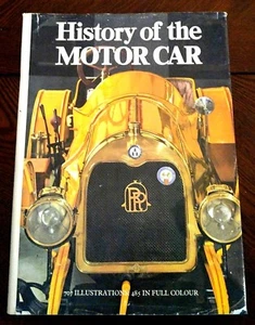 HISTORY OF THE MOTOR CAR BOOK 1970 - MARCO MATTEUCCI - FIRST EDITION & PRINTING - Picture 1 of 12