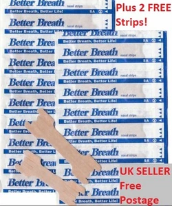 5 - 200 BESSERE ATMEN NASALSTREIFEN RICHTIGER WEG ZUM STOPPEN / ANTI SCHNARCHEN * Einfach * - Bild 1 von 1